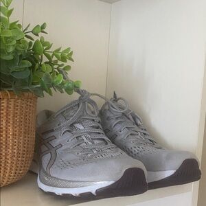 Asics Gray Athletic Shoes